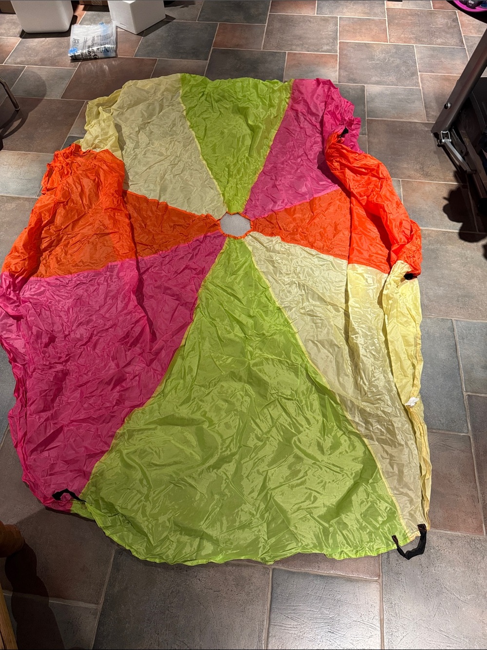 Kids play Color-Indoor or Outdoor Parachute Multicolor